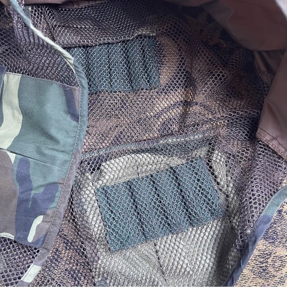 Northwest Territory Hunting Camo Vest Men's XXL Shotgun Shell Holder Pockets Zip - Picture 8 of 8